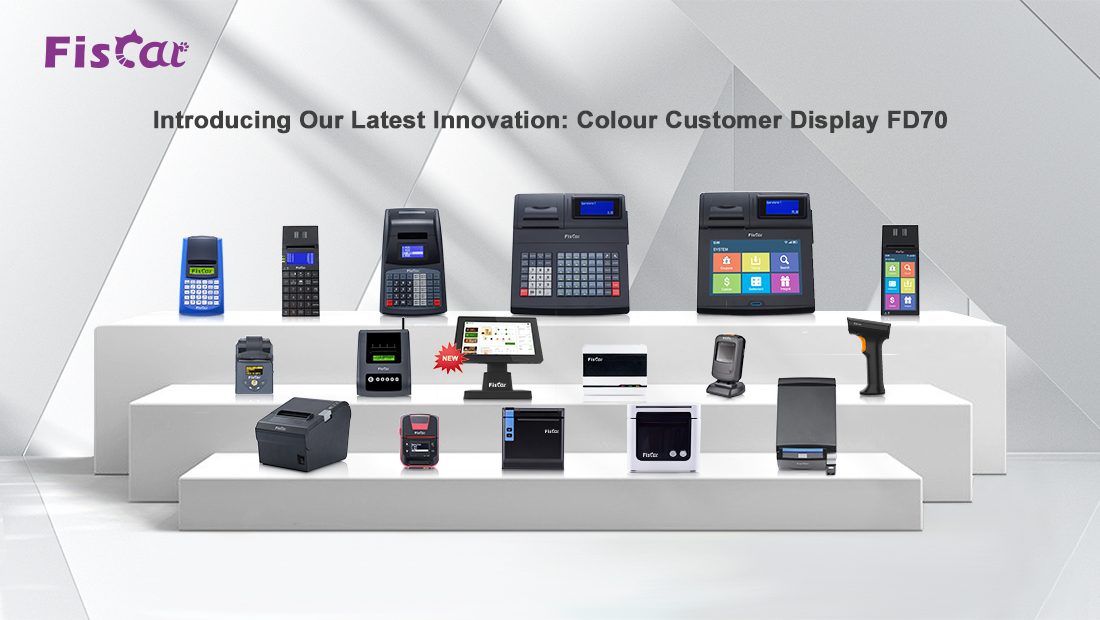 Presentamos nuestra última innovación: Pantalla de color para clientes FD70